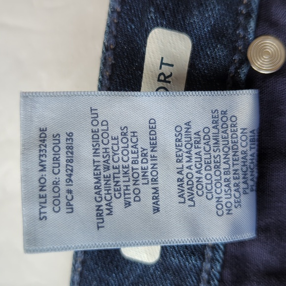 Seven 7 Weekend Short Frayed Hem Jean Shorts 6 Blue - Picture 5 of 16